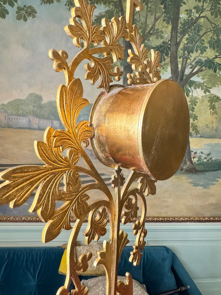 Reliquaire néogothique en Bronze - XIXe -photo-3