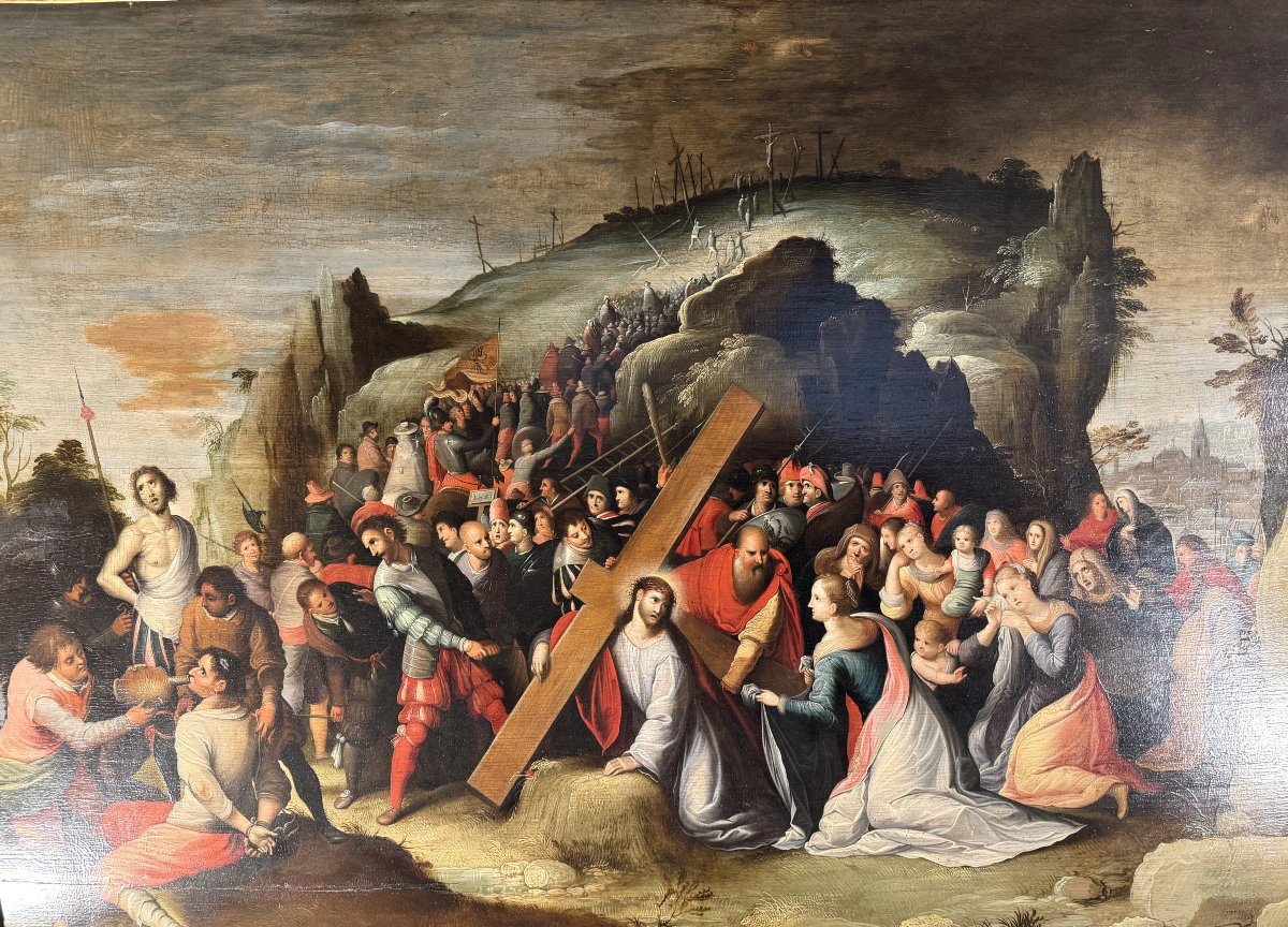 Montée Au Calvaire – Franz Francken II – XVIIe -photo-2