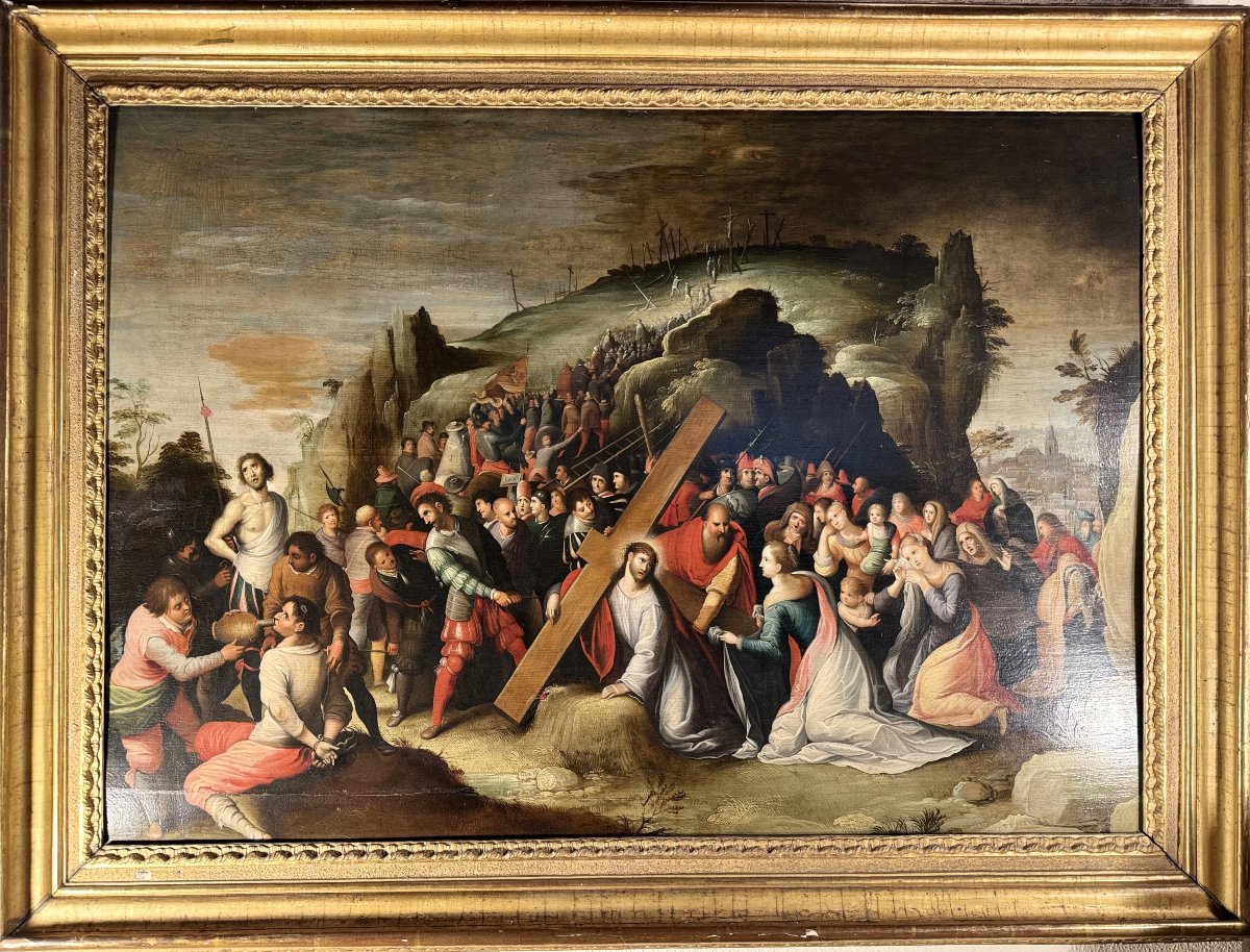 Montée Au Calvaire – Franz Francken II – XVIIe -photo-3
