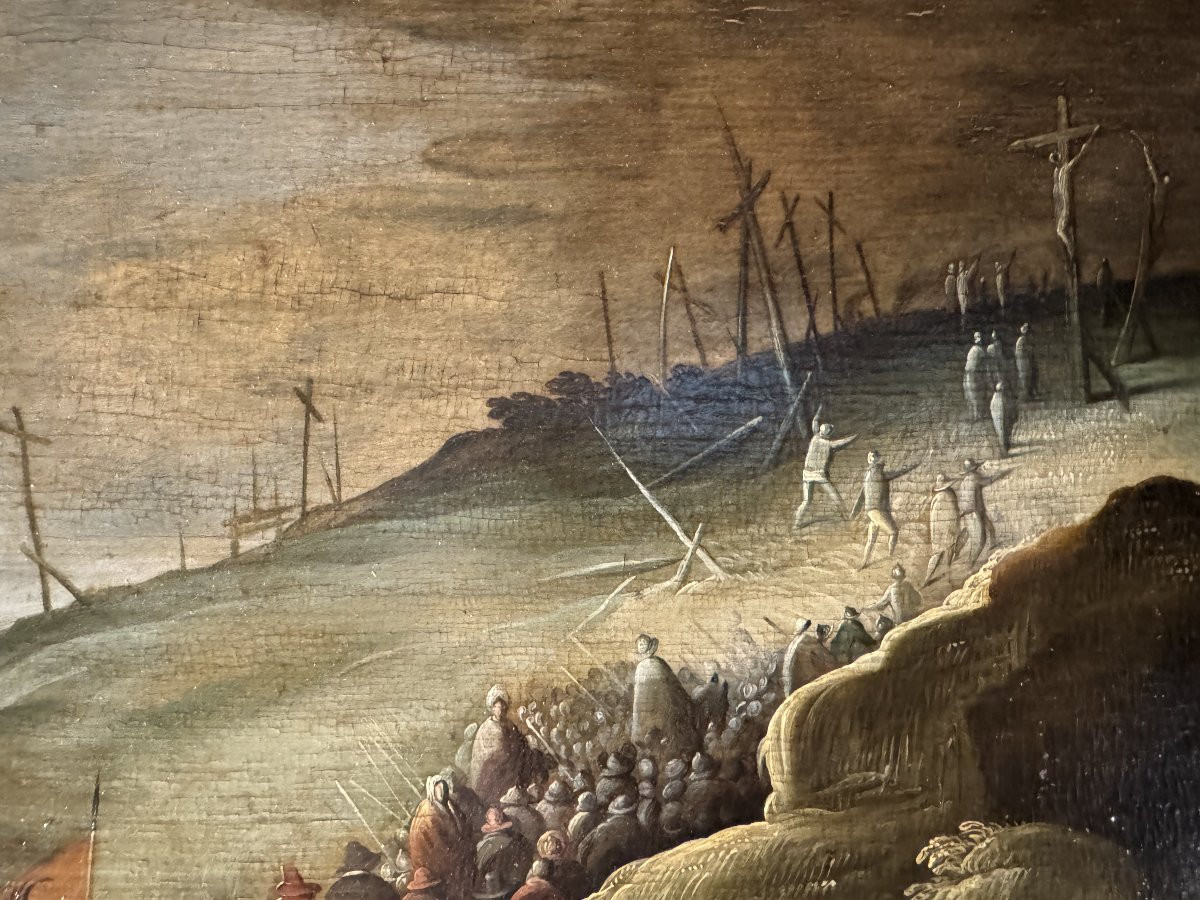 Montée Au Calvaire – Franz Francken II – XVIIe -photo-4