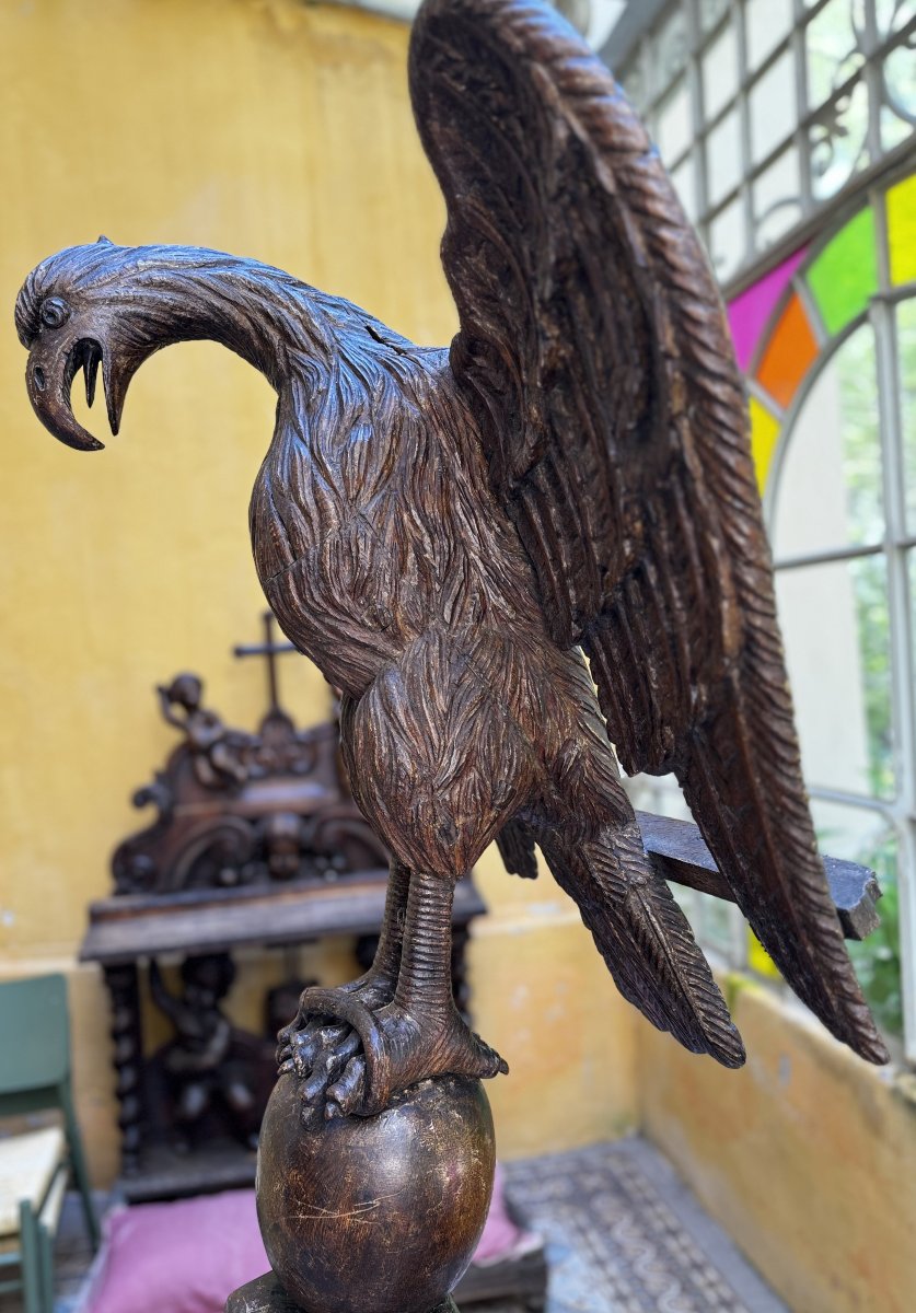 Un lutrin d’Eglise - XVIIIe-photo-4