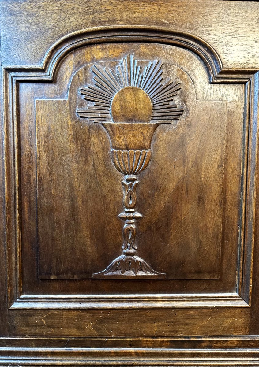 Prie Dieu de chapelle - XIXe -photo-2