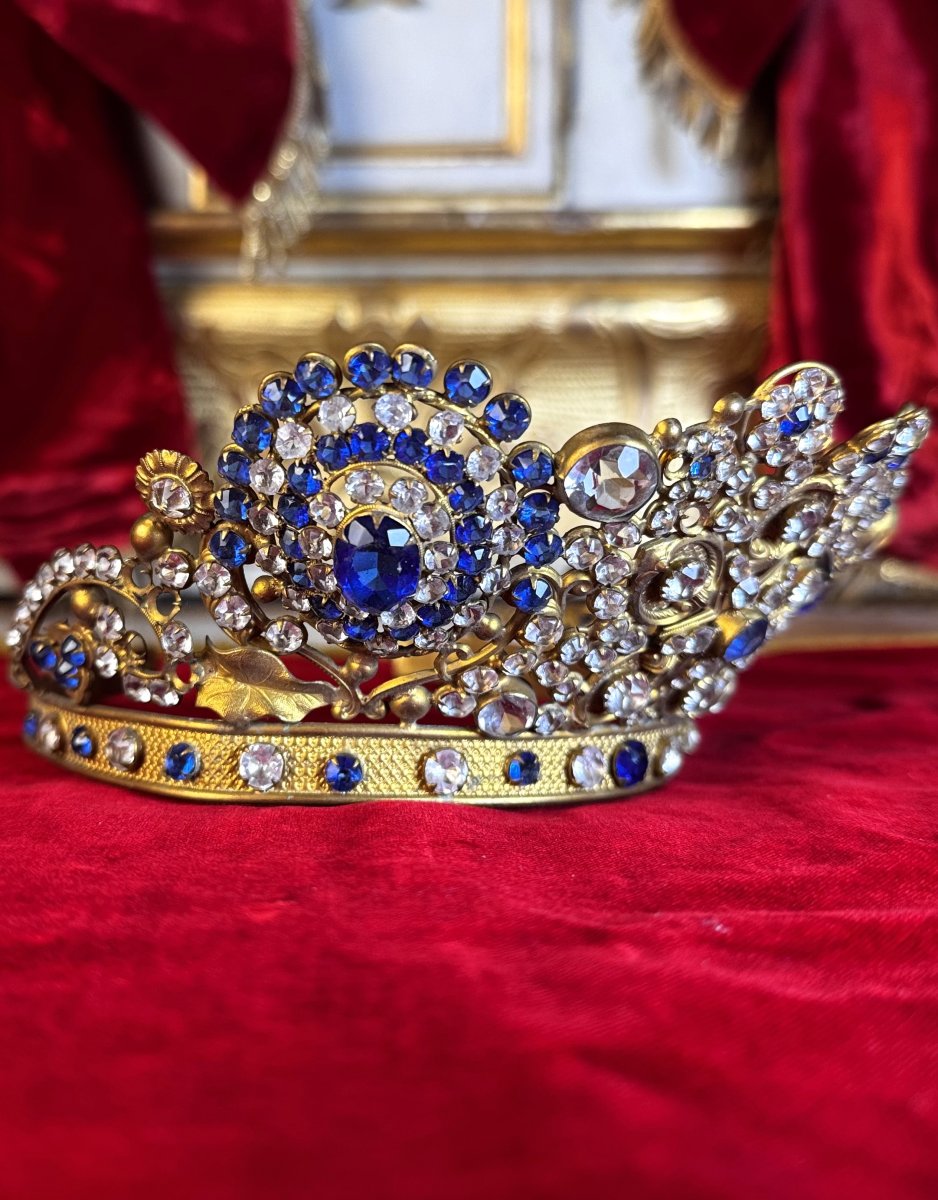 Bronze Virgin's Tiara  - Late 19th Century -photo-3