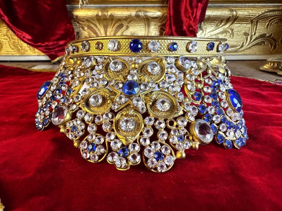 Bronze Virgin's Tiara  - Late 19th Century -photo-1