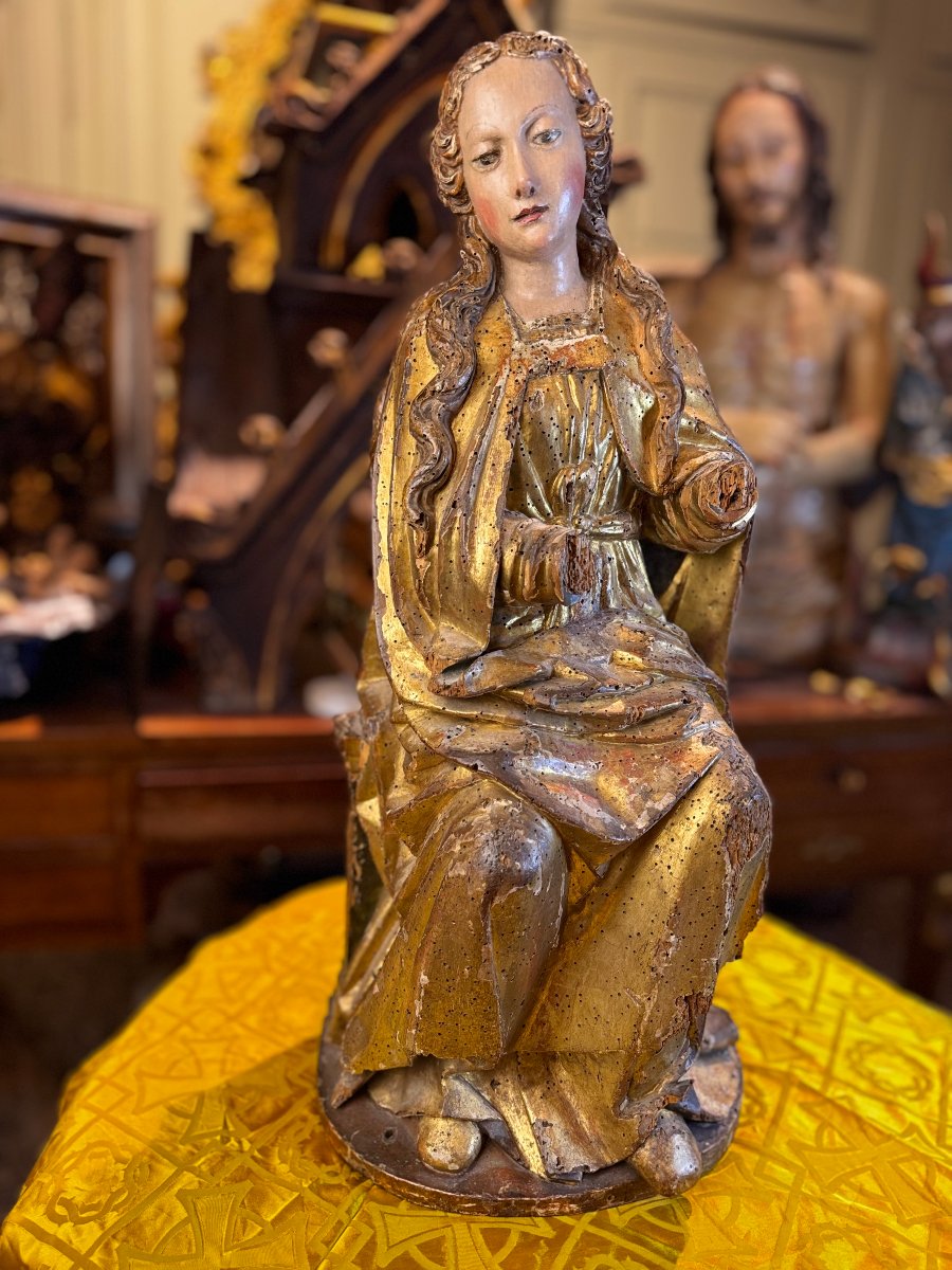 Sainte Vierge - Sud de l'Allemagne - Circa 1480-photo-2