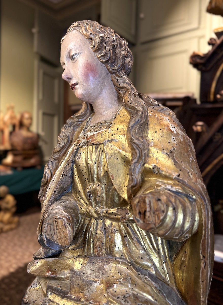 Sainte Vierge - Sud de l'Allemagne - Circa 1480-photo-2