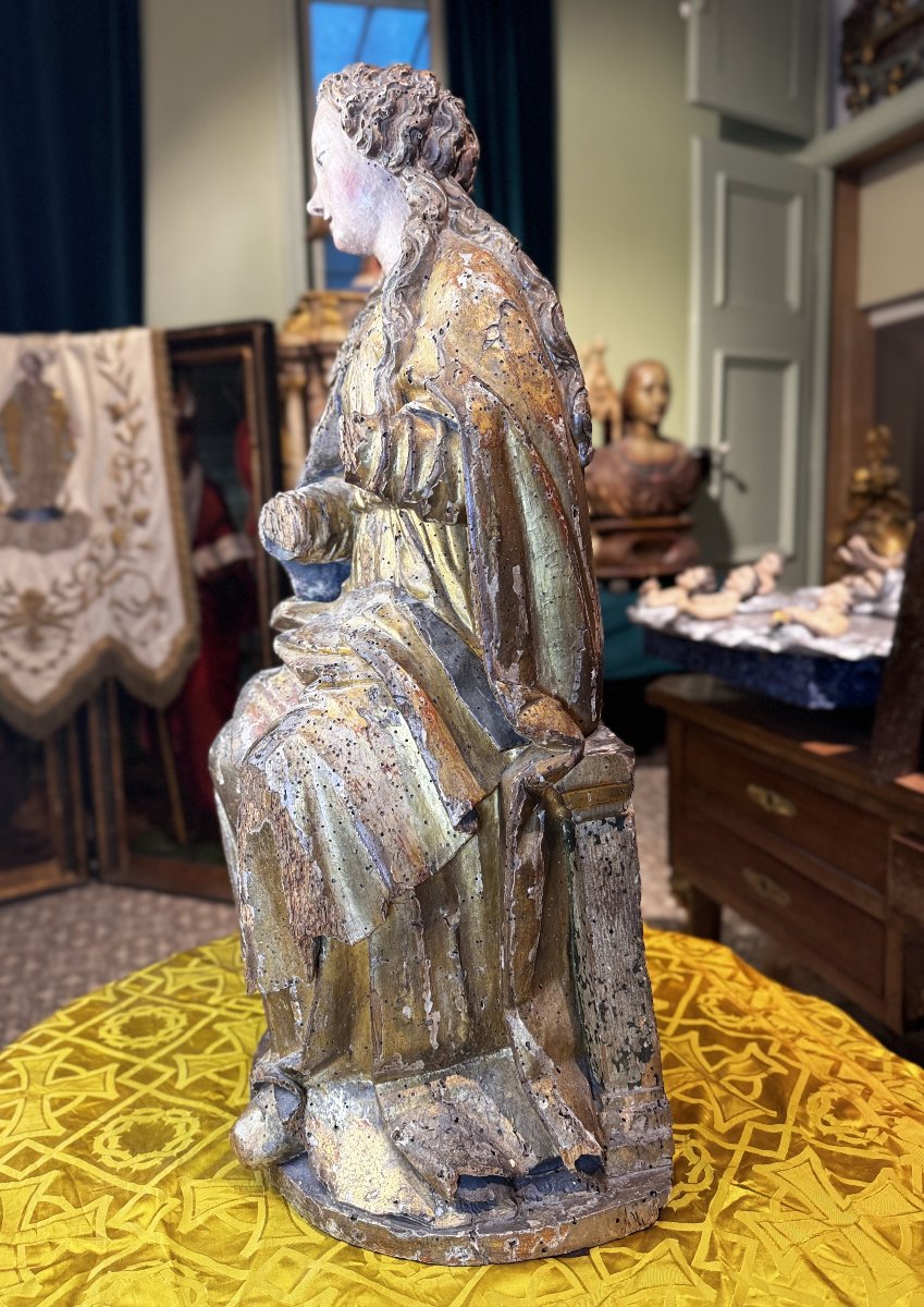Sainte Vierge - Sud de l'Allemagne - Circa 1480-photo-3