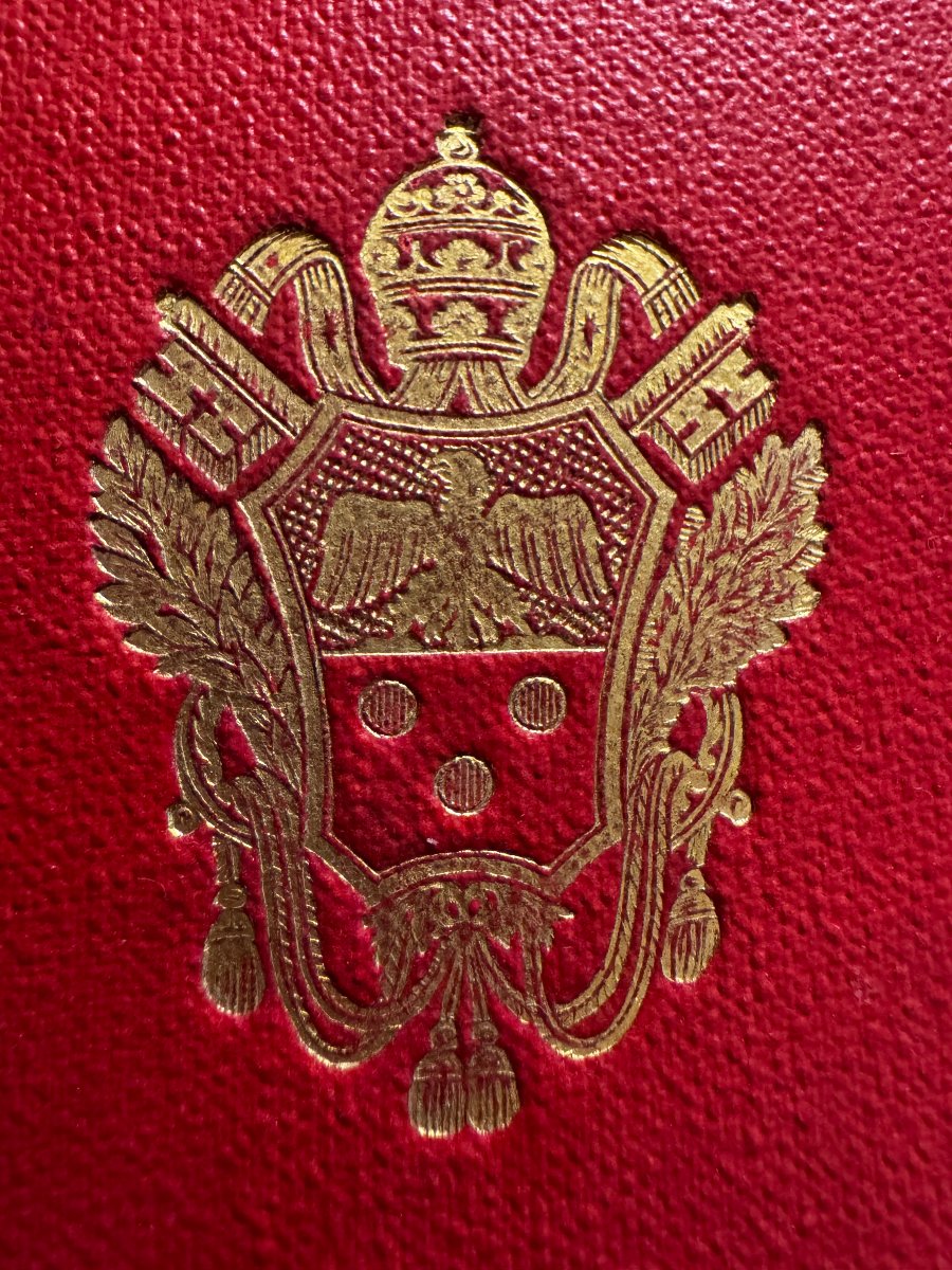 Secret Chamberlain's Collar Bearing The Coat Of Arms Of Pius XI—20th Century-photo-3