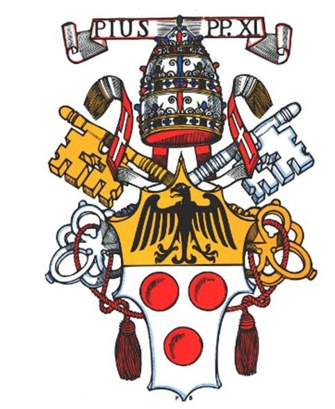 Secret Chamberlain's Collar Bearing The Coat Of Arms Of Pius XI—20th Century-photo-4