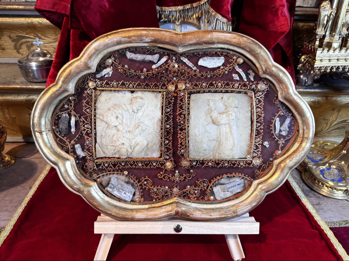 Reliquary With Two Agnus Dei—late 18th Century-photo-2