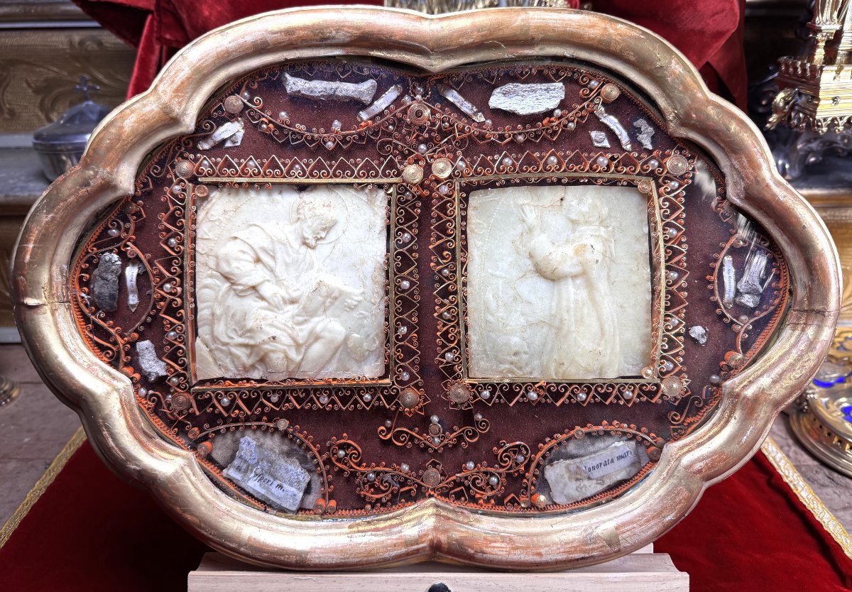 Reliquary With Two Agnus Dei—late 18th Century-photo-3