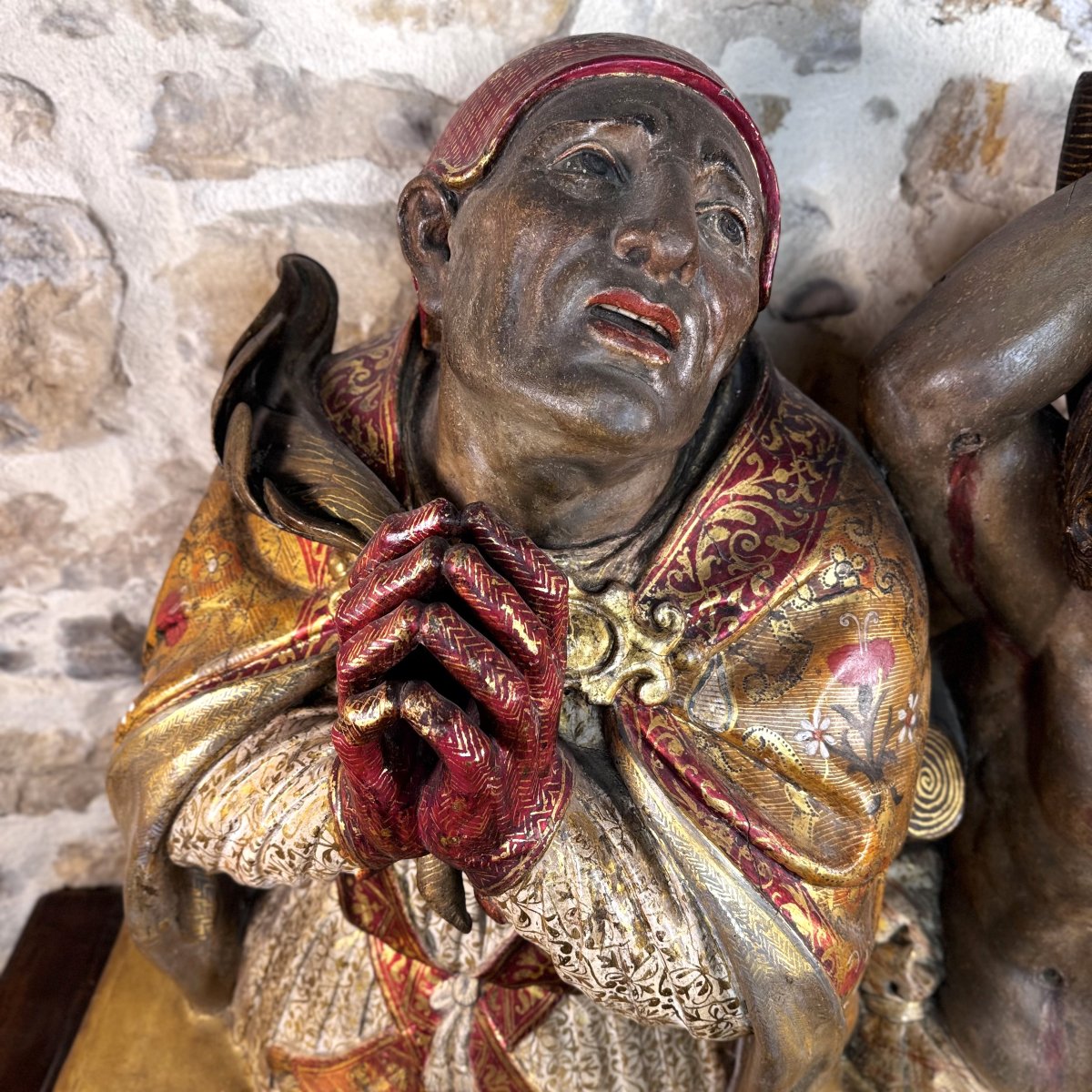 Double Reliquary Bust Of Saints Fabian And Sebastian - Italy - 17th Century -photo-3