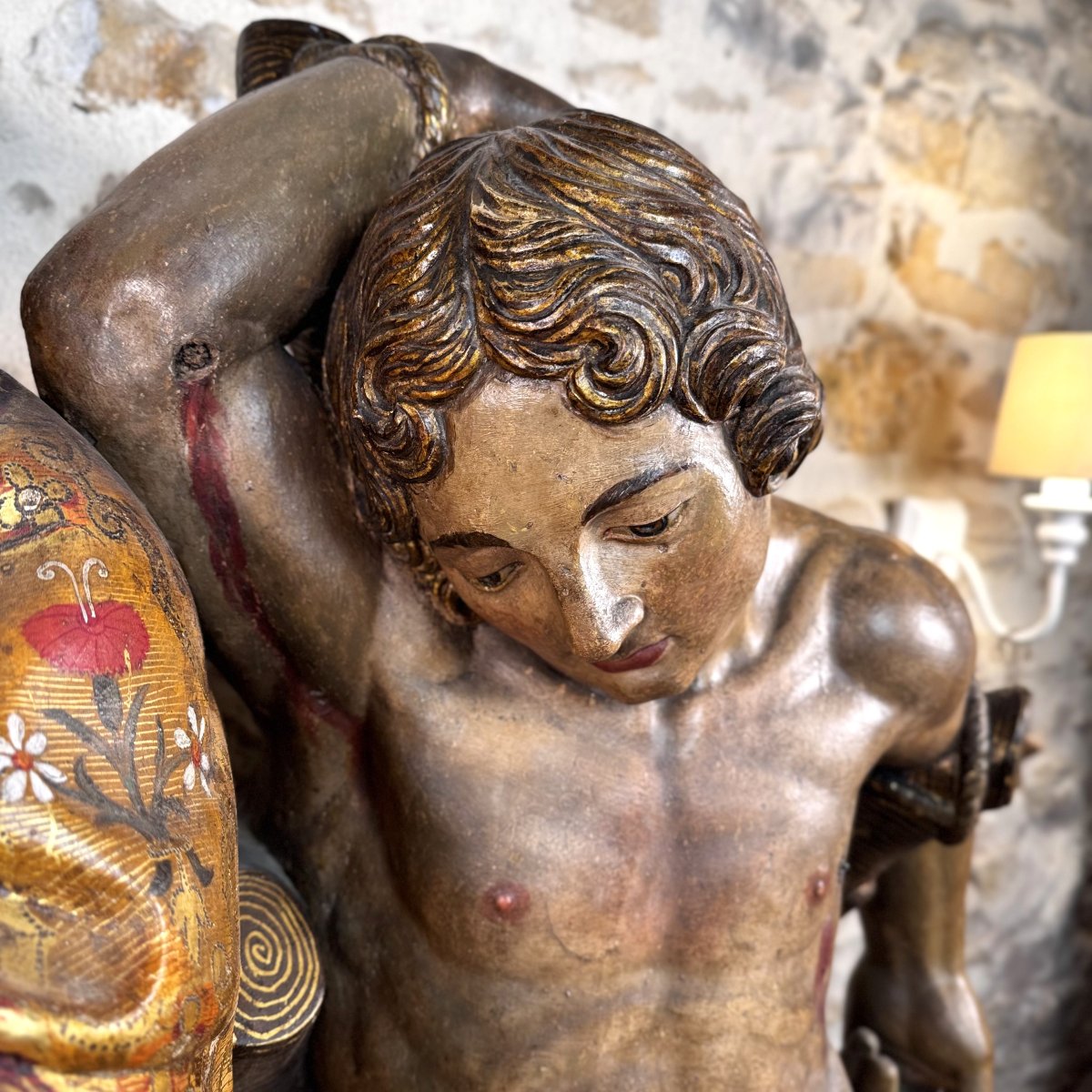 Double Reliquary Bust Of Saints Fabian And Sebastian - Italy - 17th Century -photo-2