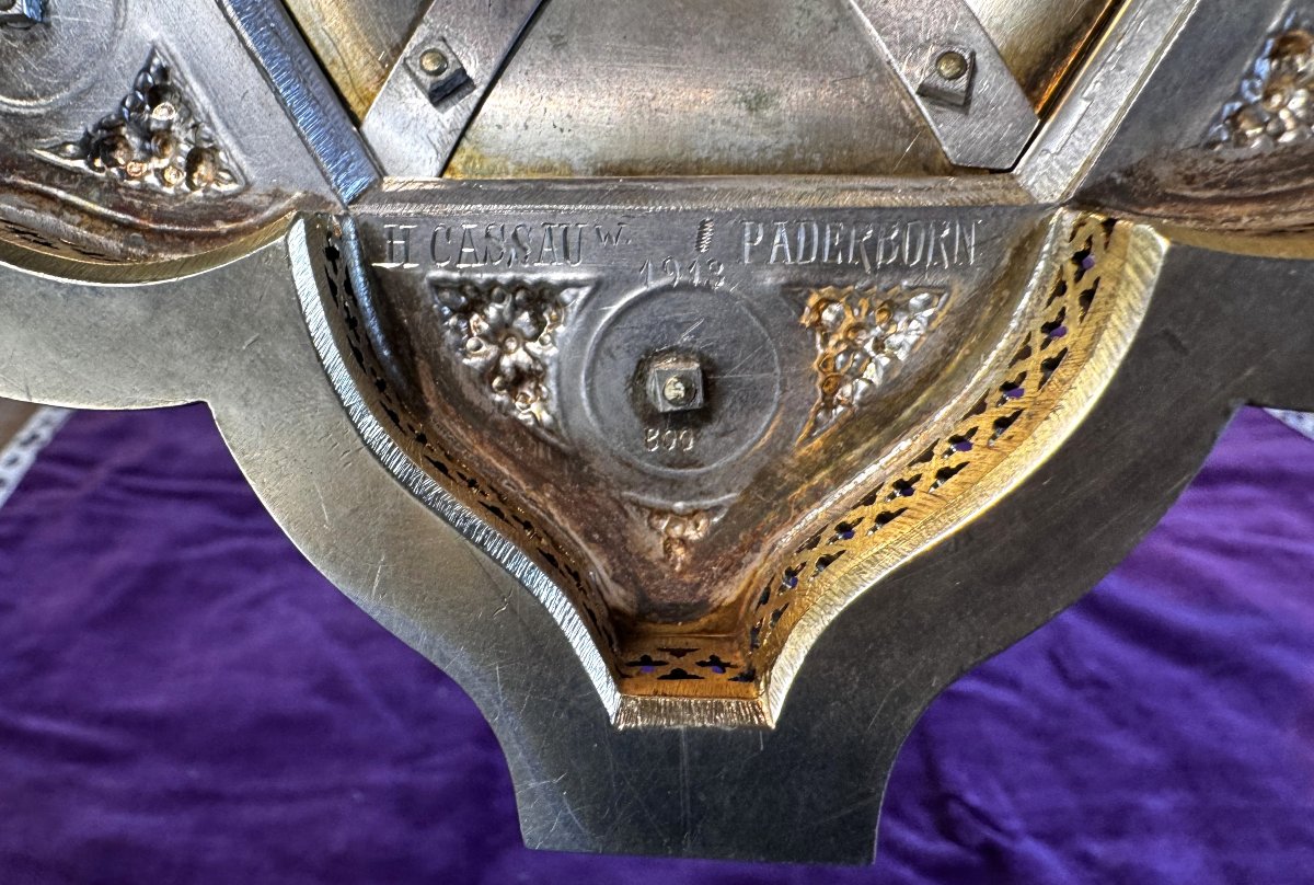 Vermeil Chalice By Hermann Cassau – 1913 -photo-1
