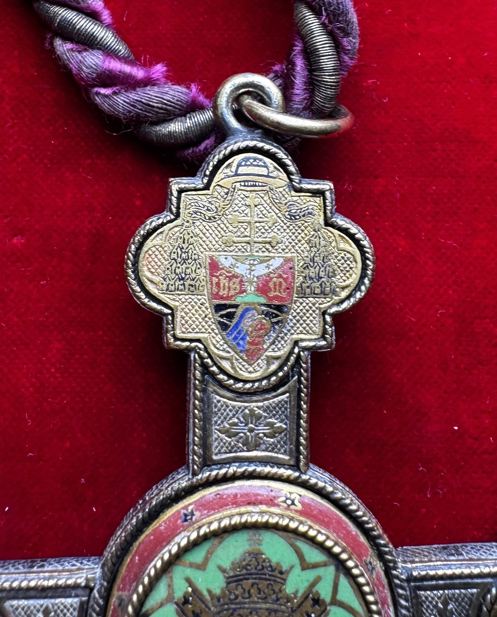 Croix pectorale du cardinal Deschamps - 1875-photo-3