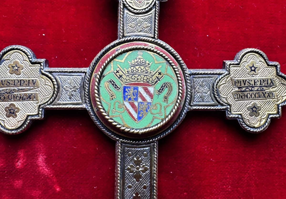 Croix pectorale du cardinal Deschamps - 1875-photo-2