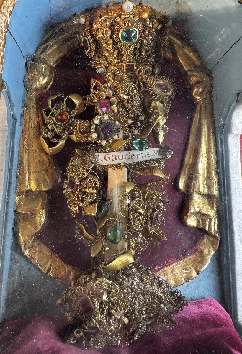 Relic Of Saint Gaudence, Martyr - 18th Century 