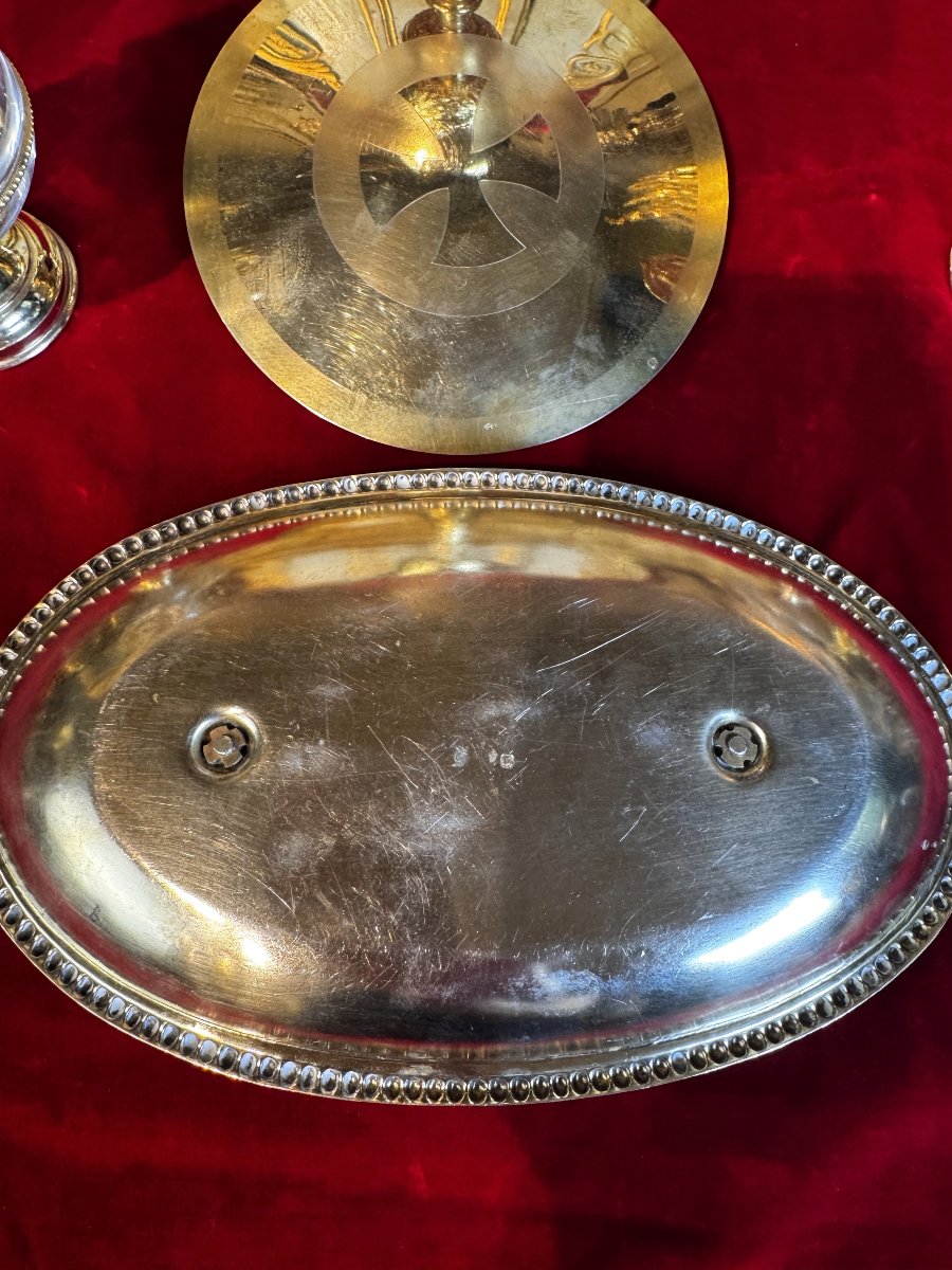 Chapelle néogothique en argent - Lucie Goldstein - circa 1900-photo-3