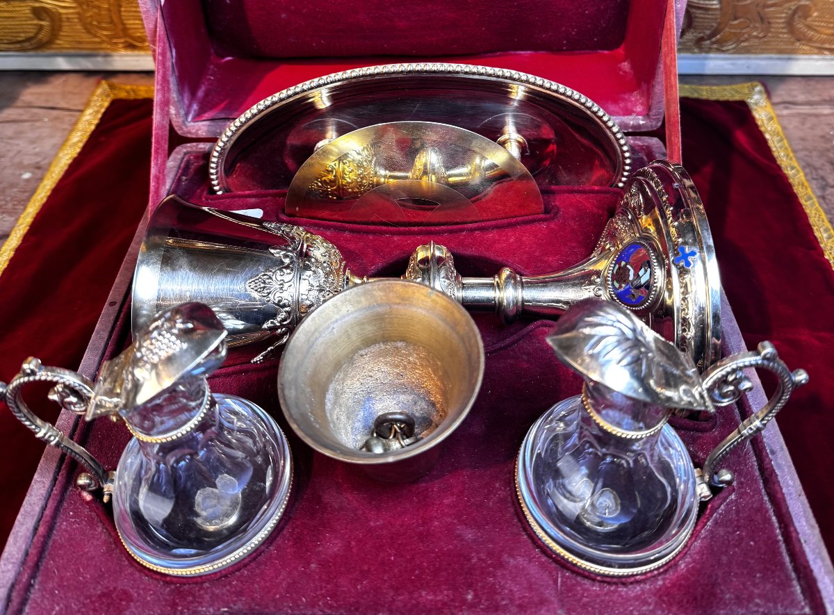 Chapelle néogothique en argent - Lucie Goldstein - circa 1900