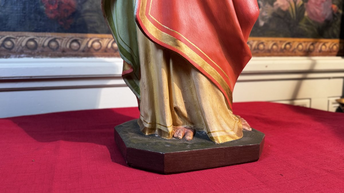 Représentation du Christ au Sacré Cœur - circa 1900-photo-1