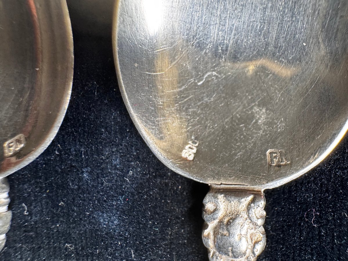 Silver Spoons Depicting The Apostles—early 20th Century. -photo-3