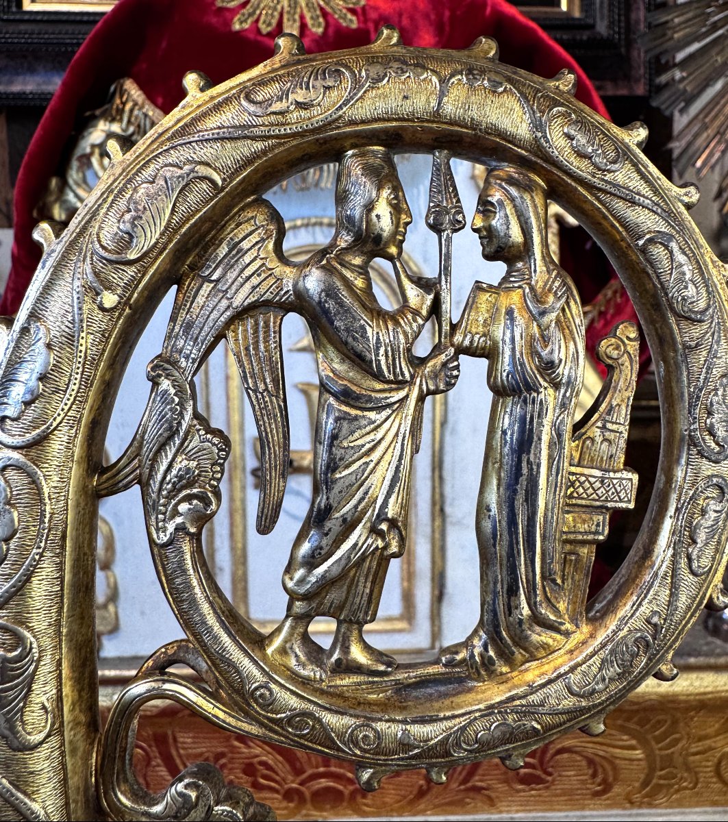 Neogothic Bishop's Crozier - 19th Century-photo-4