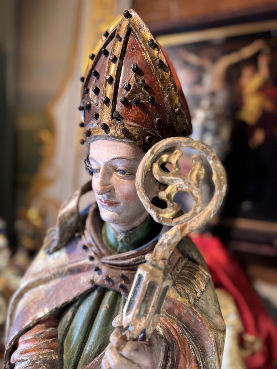 Saint Bishop – Circa 1500-photo-2