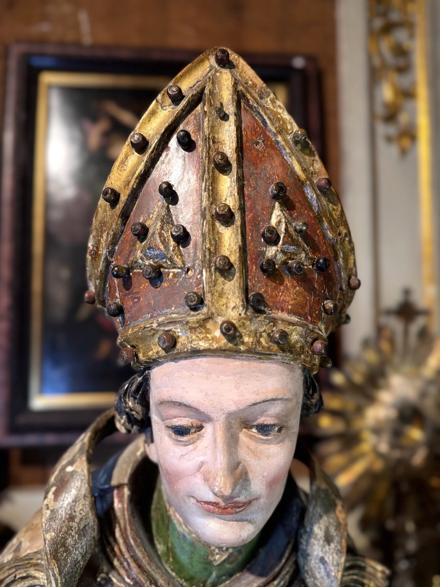 Saint Bishop – Circa 1500-photo-2