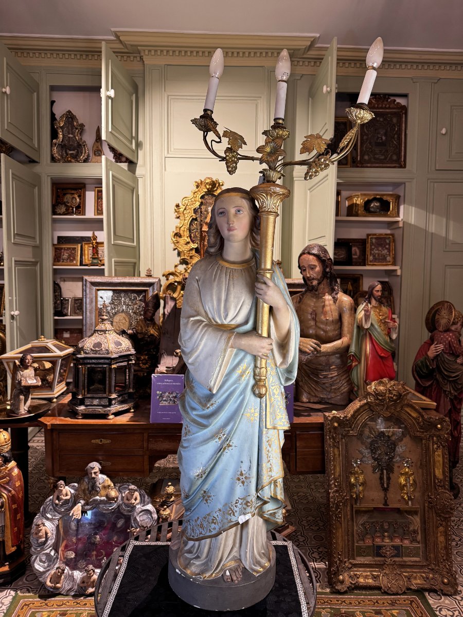 Candle-bearing Angel - 19th Century