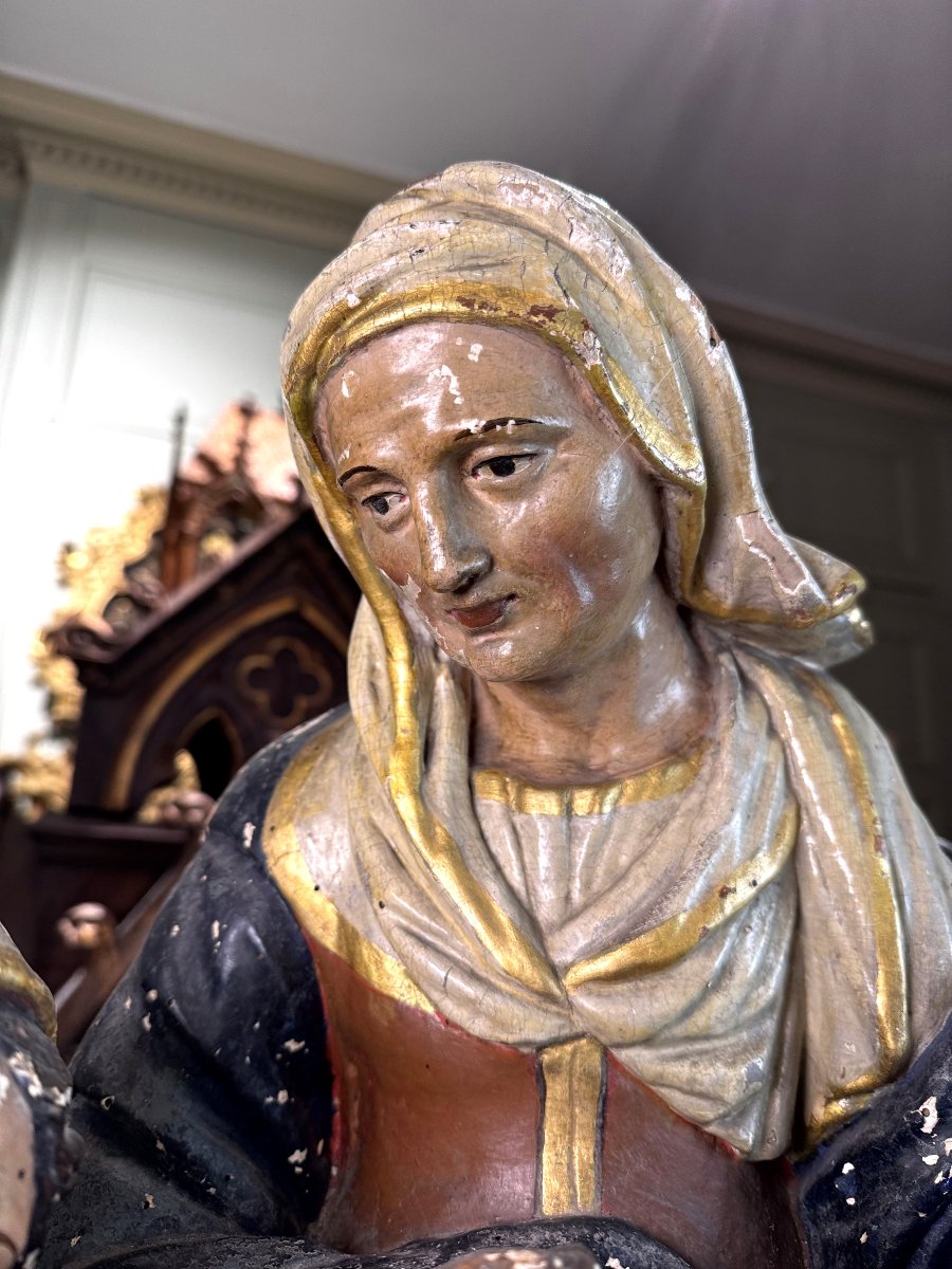 Sainte Anne éducatrice – XVIIIe-photo-3