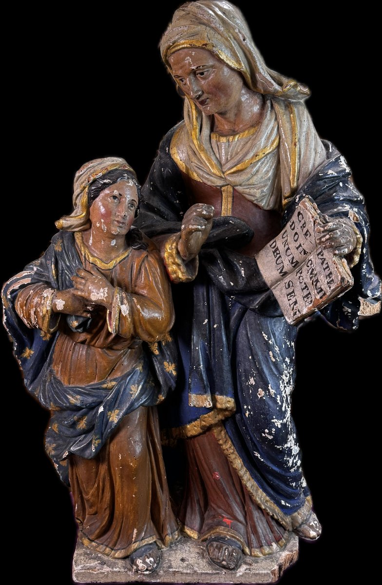 Sainte Anne éducatrice – XVIIIe