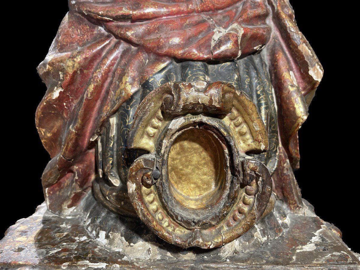 Important Reliquary Bust - XVIIth-photo-2