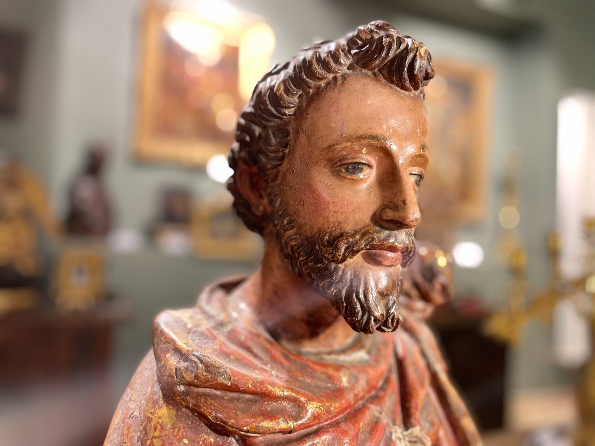 Important Reliquary Bust - XVIIth-photo-3