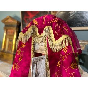 Conopée Ou Voile De Tabernacle - XIXe Siècle 