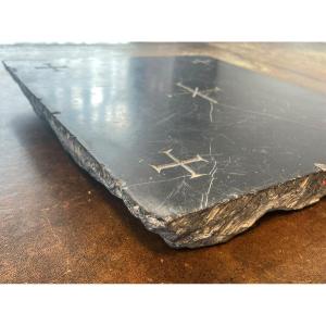 Altar Stone In Black Marble With Its Relic - Nineteenth