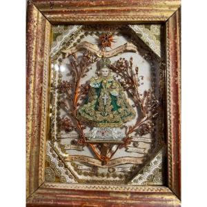 Reliquary Of The Child Jesus Of Prague - Mid 19th Century