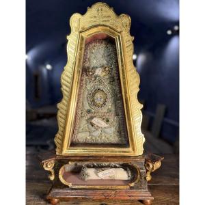 Monstrance Reliquary Saint Liberat - 18th Century