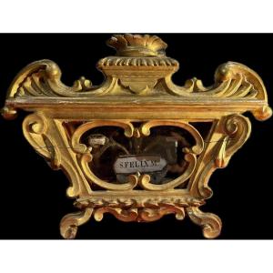 Hunting Reliquary Of Saint Felix - 18th Century