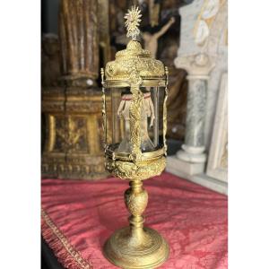 Monstrance Reliquary Of Saint Amantia – Circa 1700
