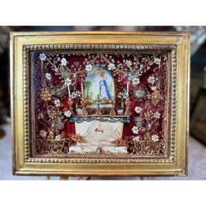 Reliquary To The Glory Of Saint Joan Of Valois – 18th Century 