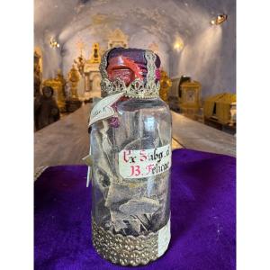 Relics Of Blessed Felicia Meda - Circa 1800