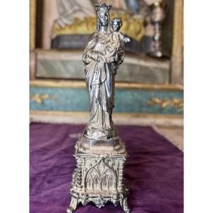 Virgin And Child - 19th Century 