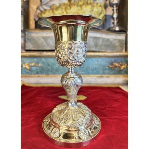 Calice en vermeil et sa patène -  vers 1830 