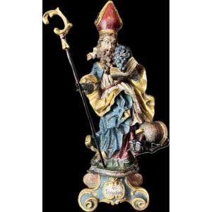 Sculpture de Saint Théodule - XVIIIe 