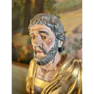 Buste Reliquaire d'un Saint Romain - fin XVIIe 