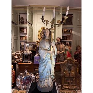 Candle-bearing Angel - 19th Century