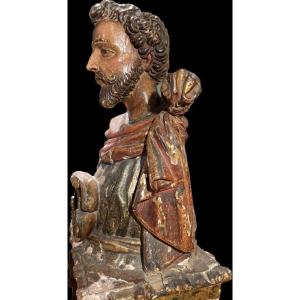 Important Reliquary Bust - XVIIth