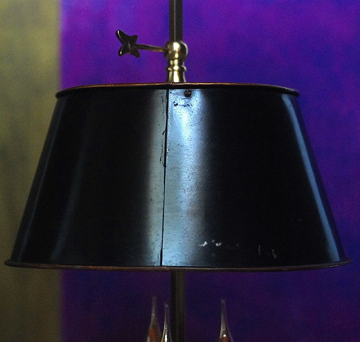 Lampe bouillotte de style Consulat  reproduction à l’identique de la lampe de Napoléon 1er-photo-2