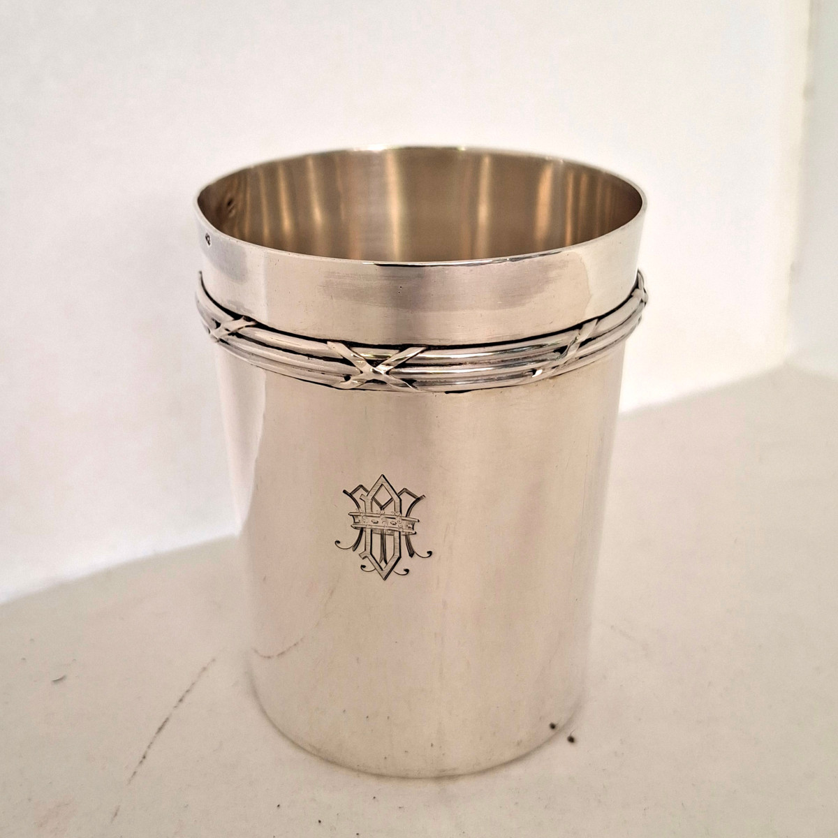 Solid Silver Cup, Auguste Leroy (1891-1912)