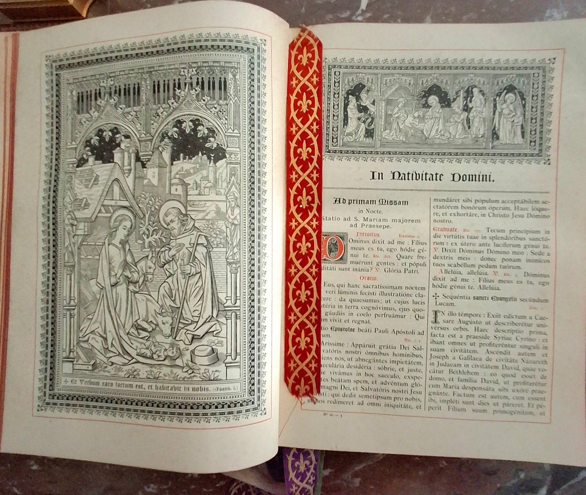 Missel romain d'autel, messe de saint Grégoire le Grand,   DESCLEE LEFEBVRE ET SOC. TOURNAI-photo-5